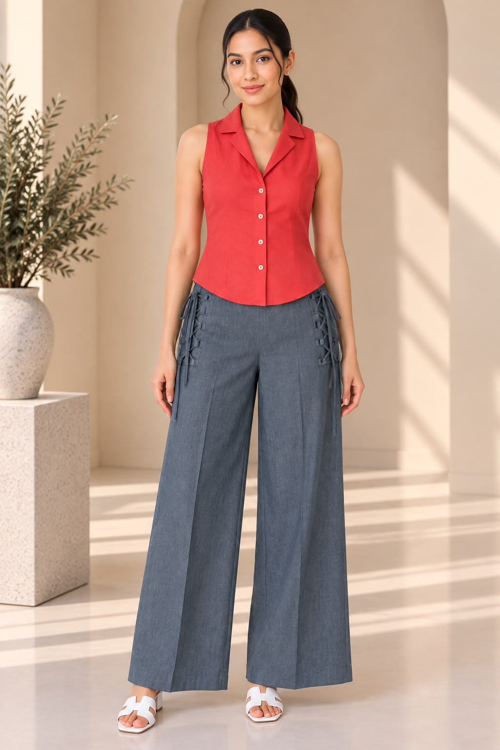 ROSELLE TAILORED TOP