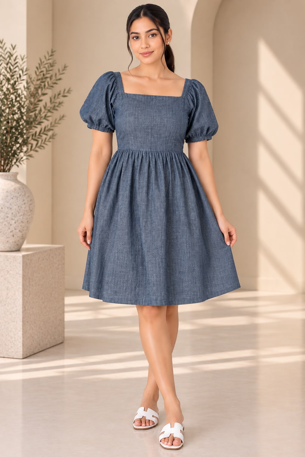 AMELIA TIE BACK DRESS