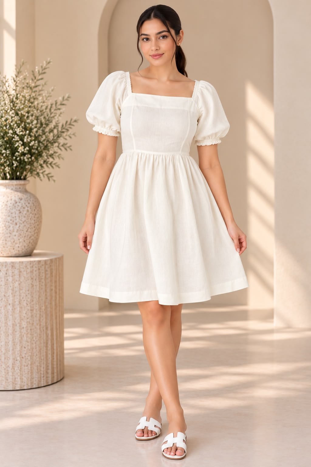 AMELIA TIE BACK DRESS