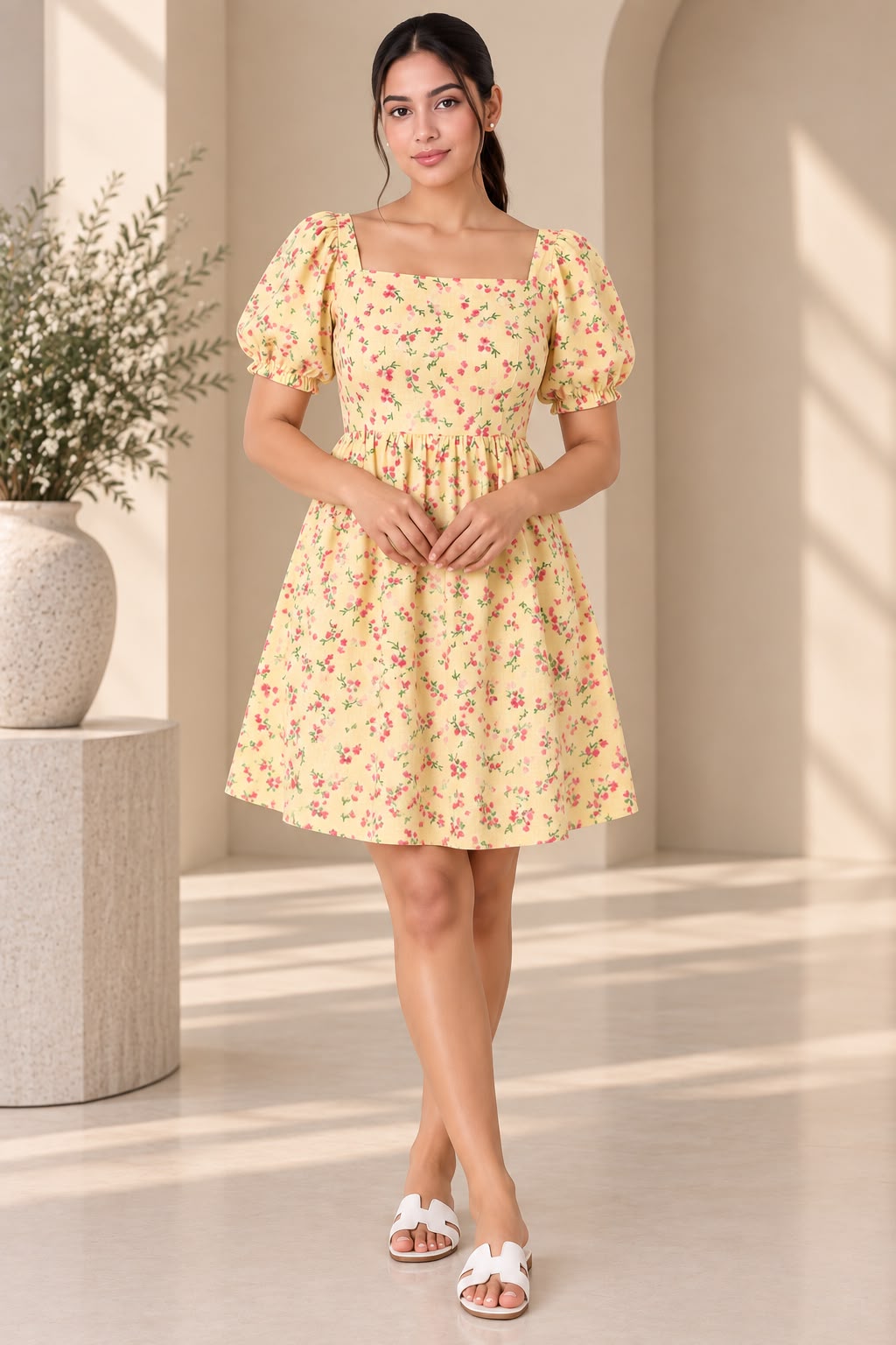 AMELIA TIE BACK DRESS