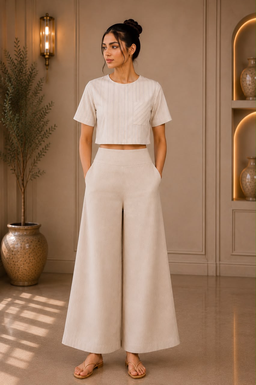 LUNA WIDE LEG PANT