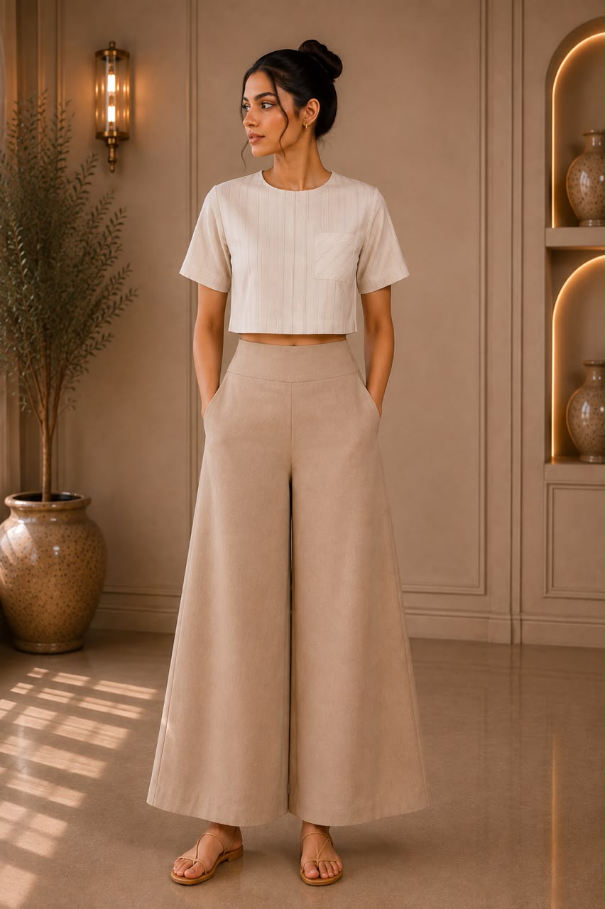 LUNA WIDE LEG PANT