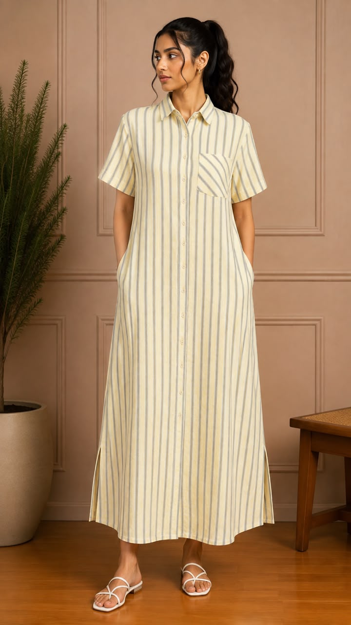 MONACO STRIPE DRESS