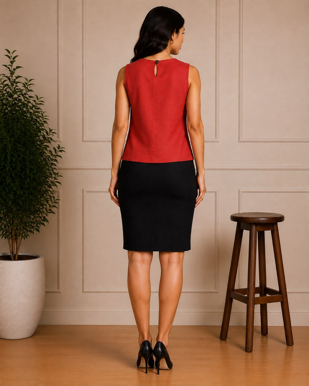 SCARLET BREEZE TOP
