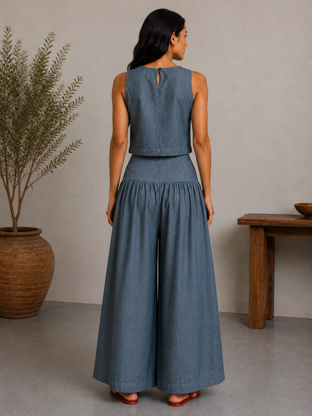 NOA WIDE-LEG PANT
