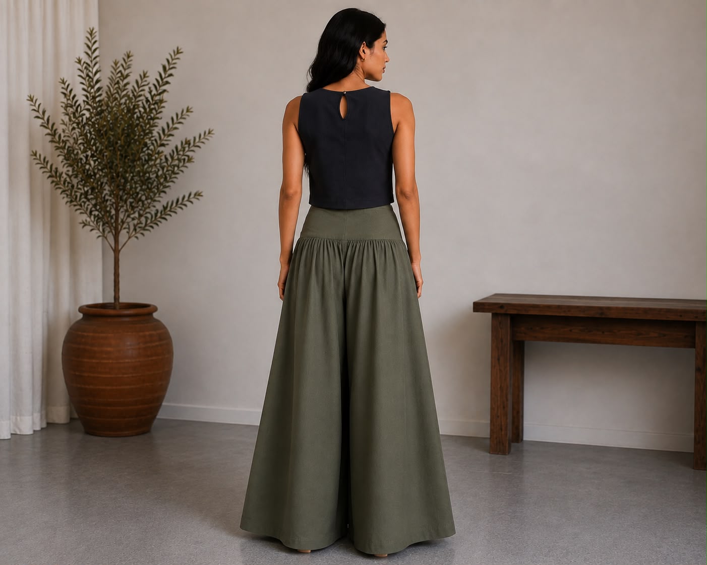 NOA WIDE-LEG PANT