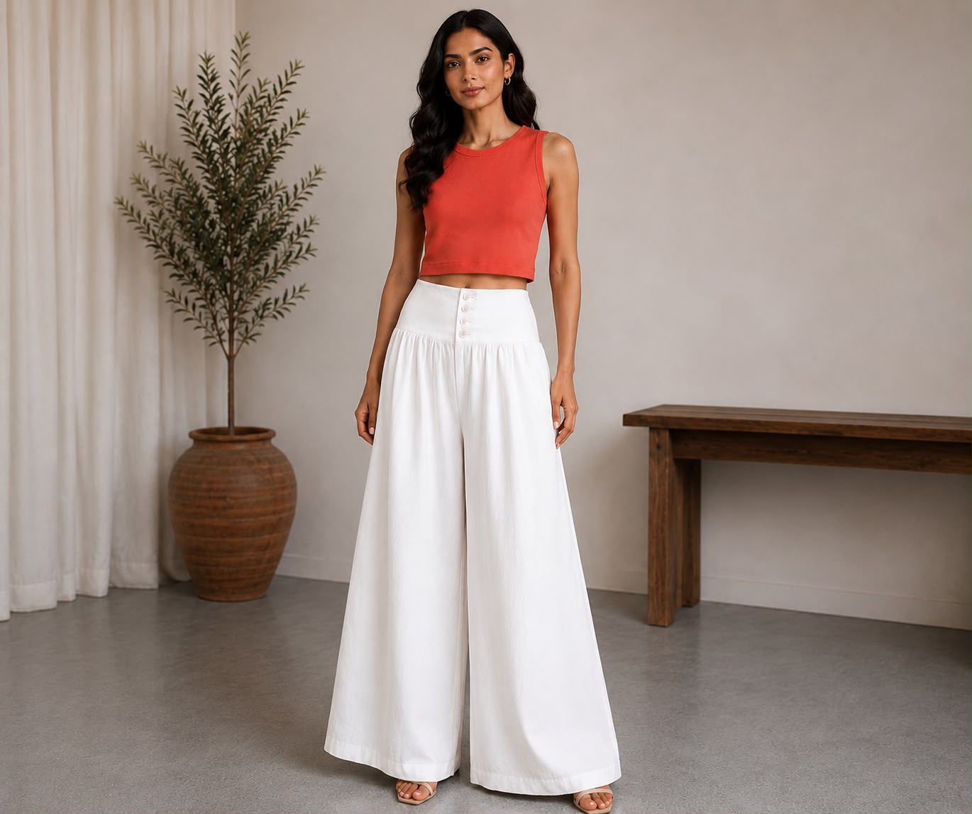 NOA WIDE-LEG PANT