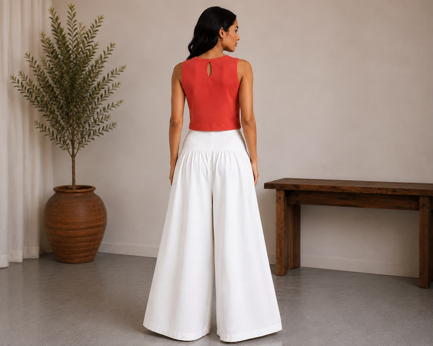 NOA WIDE-LEG PANT