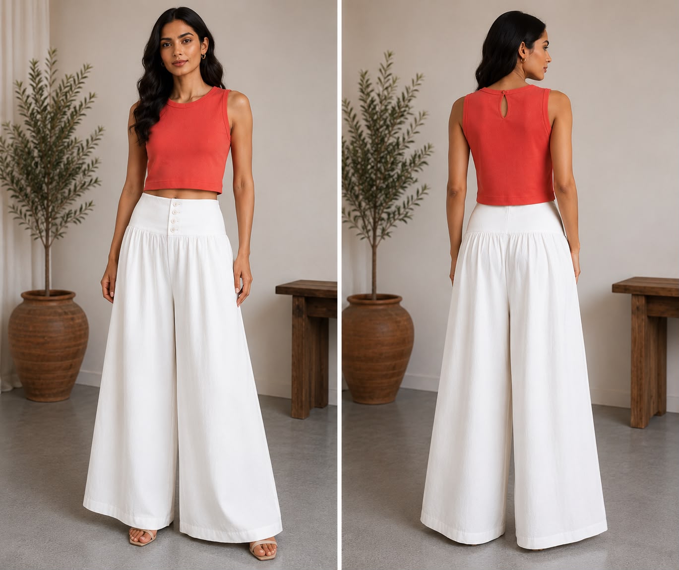 NOA WIDE-LEG PANT