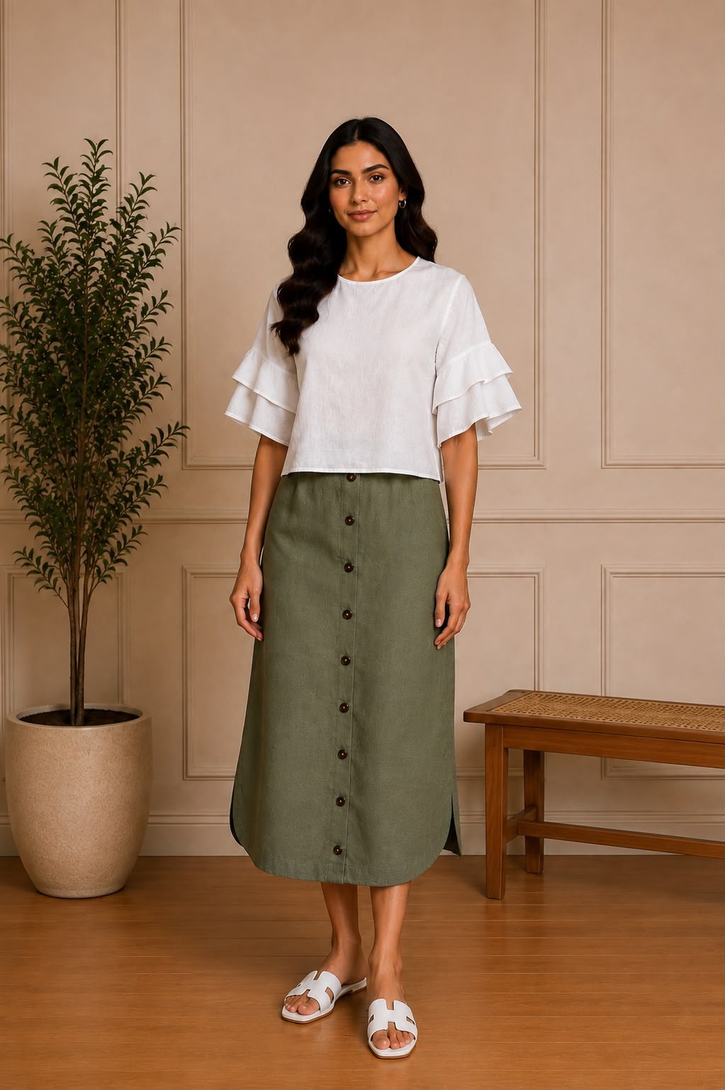 GARDEN WHISPER CROP TOP