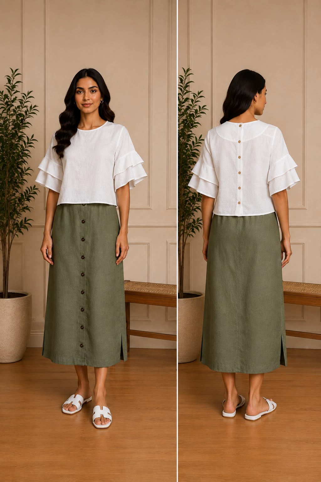 GARDEN WHISPER CROP TOP
