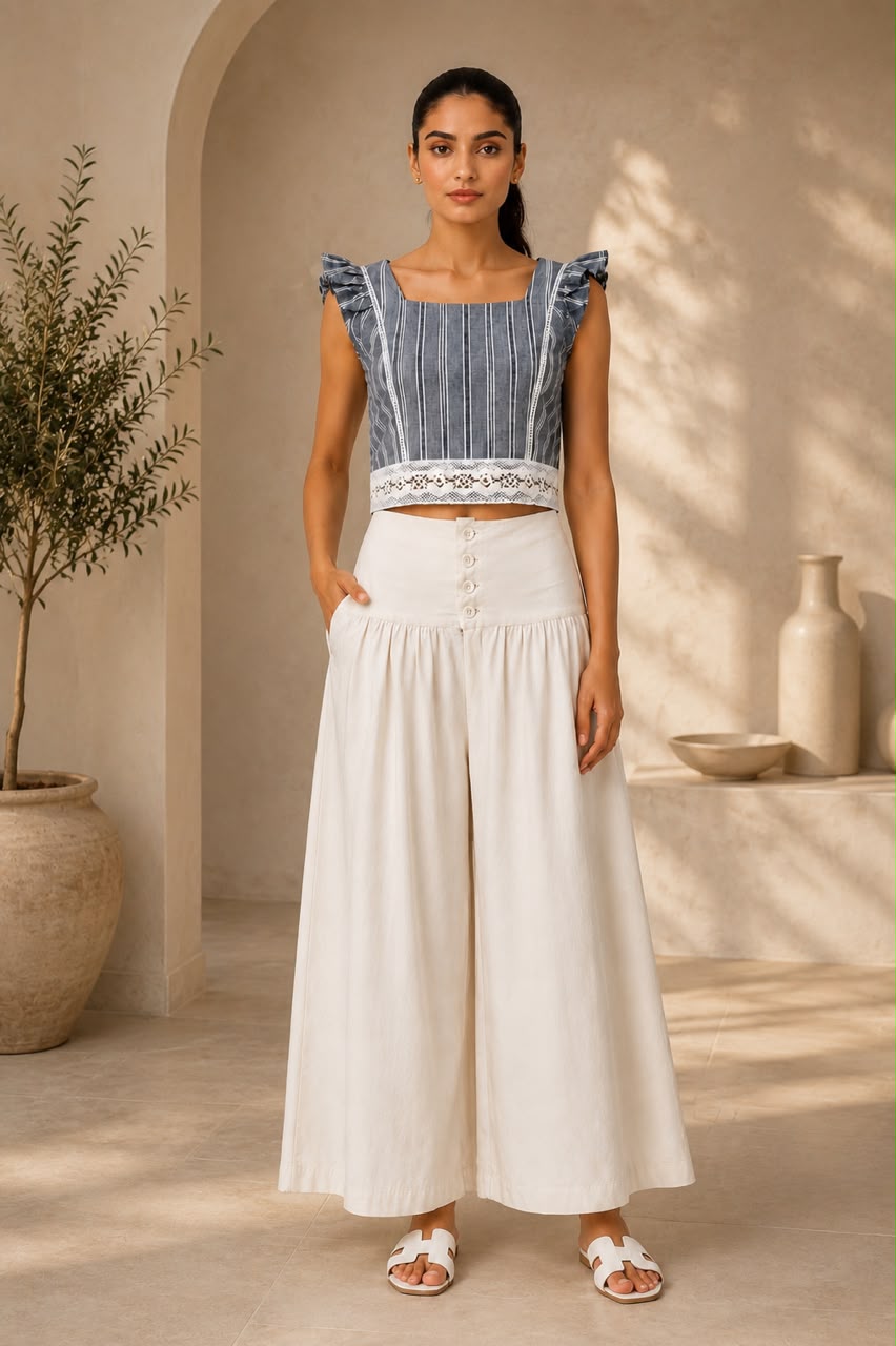 AURORA BLOOM CROP TOP