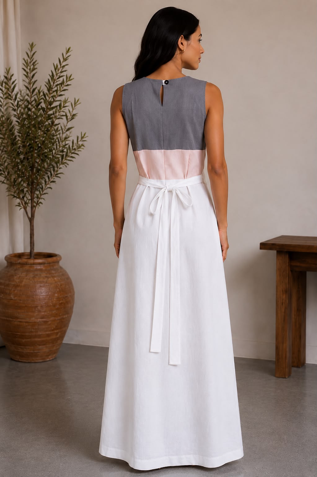VERONA PANEL DRESS