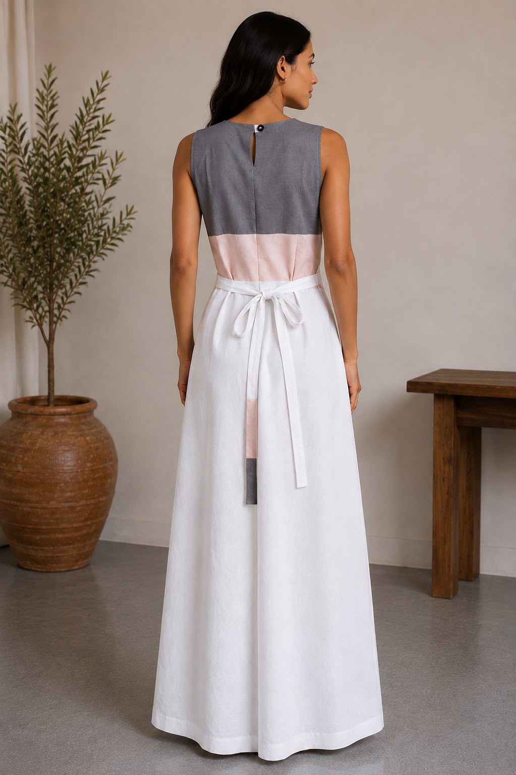 VERONA PANEL DRESS