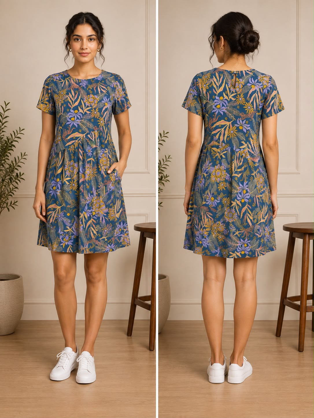 FLORA POCKET DRESS