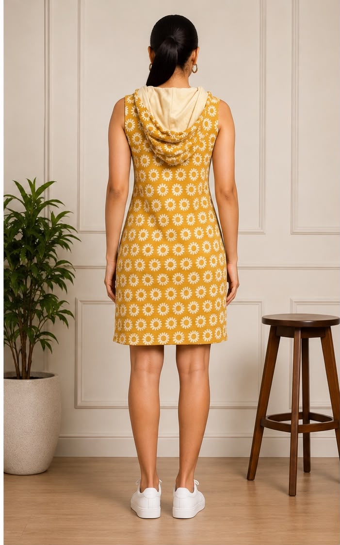 WILDFLOWER HOODIE DRESS